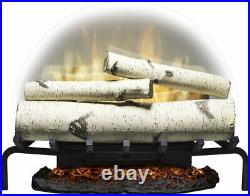 Dimplex RLG25BR Revillusion 25'' Plug-in Electric Birch Log Set Fireplace Insert