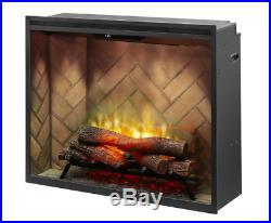Dimplex Revillusion Portrait 36 Electric Built-in Firebox Fireplace Insert
