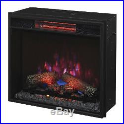 Duraflame 23 In Infrared Quartz Electric Fireplace Insert with Safer Plug (Used)