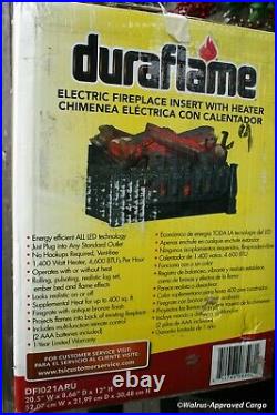 Duraflame Electric Fireplace Insert With Heater + Remote Control New In Box