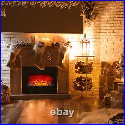 ELEGANT 26'' Electric Fireplace Heater Insert&Wall Mounted with Remote Control
