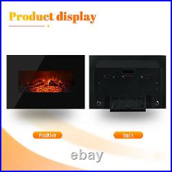 ELEGANT 26'' Electric Fireplace Heater Insert&Wall Mounted with Remote Control