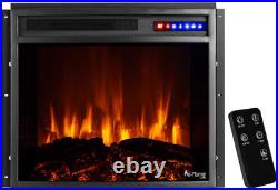E-Flame USA Jackson 25X21 LED Electric Fireplace Stove Insert with Remote 3D
