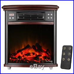 E-Flame USA Portable Electric Fireplace Insert ELAM1015