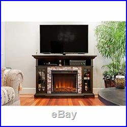 E-Flame USA Whistler 28x24 LED Electric Fireplace Stove Insert Remote 3D Logs