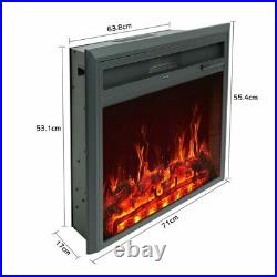 Electric Fire Insert Electric Fireplace 55.37cm H x 71.12cm W x 17.02cm RRP £299
