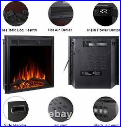 Electric Fireplace Insert 22.5 Freestanding Heater