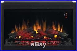 Electric Fireplace Insert 36 Traditional Built-in Home Heater Heating Fireplace
