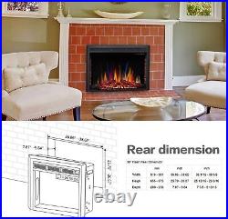 Electric Fireplace Insert, 39,750W-1500W, Timer & Colorful Flame, from GA 31408