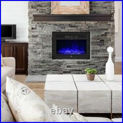 Electric Fireplace Insert Recessed Mounted Standing Fireplace Heater-RD 28.5