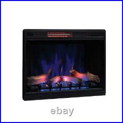Electric Fireplace Insert Ventless Infrared Firebox Remote Control Plug In 33