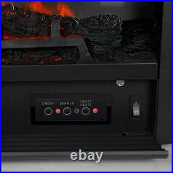 Electric Fireplace Insert WithRemote & Timer 28.5 1500W Adjustable 3D Flame Space