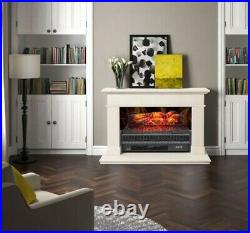 Electric Fireplace Insert With Heater