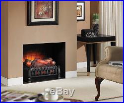 Electric Fireplace Insert With Heater Duraflame Fake Wood Log Set Bed Portable