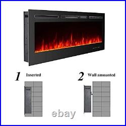 Electric Fireplace Inserts50 Inch Electric Fireplaceelectric Fireplace Wall Moun