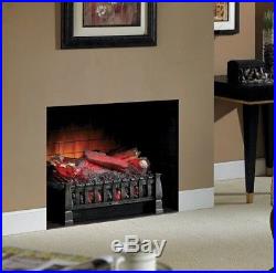 Electric Fireplace Log Heater Fake Artificial Flame Inserts Remote Control Set