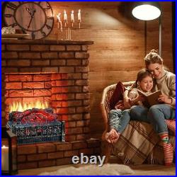 Electric Fireplace Logs Heater Fireplace Insert Heater With Remote Control Reali