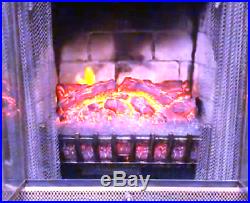 Electric Fireplace Logs Heater Realistic Flame Hearth Crackling Fire Insert Wood