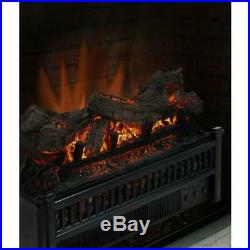 Electric Fireplace Logs Heater Realistic Flame Hearth Insert Wood Crackling Fire