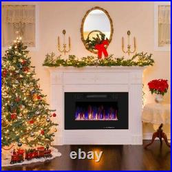 Electric Fireplace Recessed insert or Wall Mounted Standing Electric Heater 30
