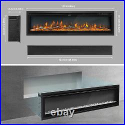 Electric Fireplace Wall Mounted/Freestanding-Ultra Thin Fireplace Inserts