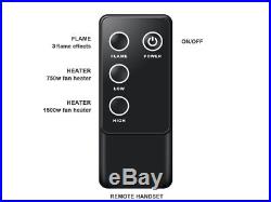 Electric Fireplace Western Insert Puraflame Remote Control LED Heater Technology