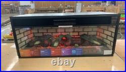 Electric Fireplace insert infrared 47in