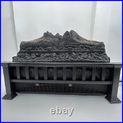 Electric Infrared Fireplace Insert Heater 21 Remote Adjustable Temp Brightness