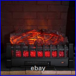 Electric Infrared Heater WithRemote Control, Electric Fireplace Logs Insert Heater