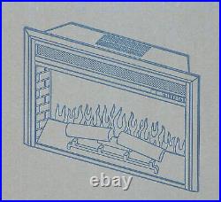 FLAME&SHADE 28 Wide Insert Electric Fireplace
