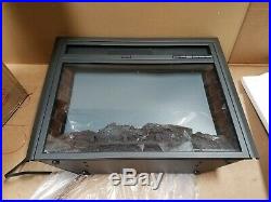 FLAME&SHADE Electric Fireplace Insert Freestanding or Recessed Embedded
