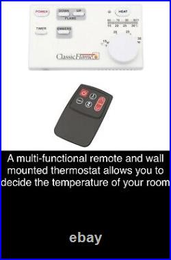 FREE SHIP ClassicFlame 120V Electric Fireplace Insert Programmable Thermostat