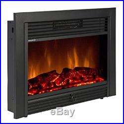 Fake Fireplace Heater Electric Wood Log Decoration RV Large Insert BestValue New