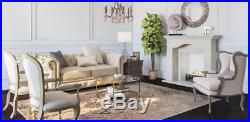 Fireplace Insert Infrared Heater Brindle Flame Candle Electric Stylish 20 Inches