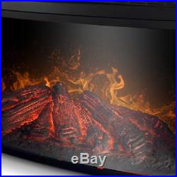 Freestanding&Recessed Electric Fireplace Insert, Remote Control