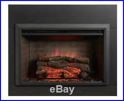 GreatCo Gallery Zero-Clearance Series Insert Electric Fireplace, 36 Surround with