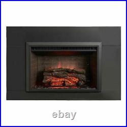 GreatCo Gallery Zero-Clearance Series Insert Electric Fireplace, 42 Surround with