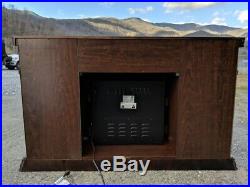 Great World GW-3078 Media Console & TV Stand with1500W Electric Fireplace Insert