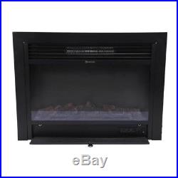 HOT 28.5 Fireplace Electric Embedded Insert Heater Glass Log Flame Remote Home