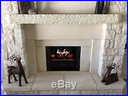 HoloFlame Electric Fireplace Insert By MagikFlame Holographic Realistic Flames