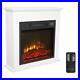 Home 1400W 18 Electric Fireplace Heater Flame Insert Wooden Cabinet 25 Remote