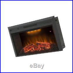 Houselux 36 750With1500W, Embedded Fireplace Electric Insert Heater, Crackler