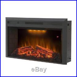 Houselux 36 750With1500W, Embedded Fireplace Electric Insert Heater withCrackling