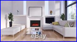 Insert Series Electric Fireplace with Ember Media Kit, 26-Inch