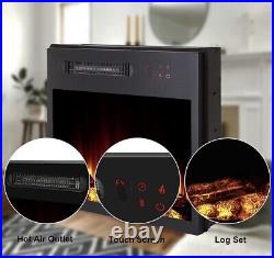 MOCIFI 23 Inch Built-in-Electric Fireplace Insert Heater
