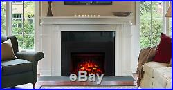 Majestic 30 Electric Fireplace Insert with Realistic Log Set & Remote Control