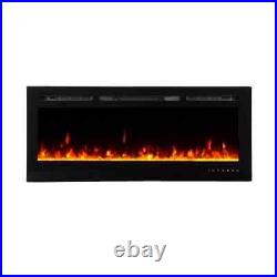 Milosz 50'' Electric Bettie Fireplace Insert/Wall Mount MODEL WLGN8740