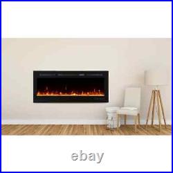 Milosz 50'' Electric Bettie Fireplace Insert/Wall Mount MODEL WLGN8740
