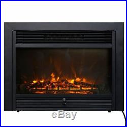 Modern 28.5 Electric Embedded Insert Heater Fireplace
