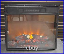 Murray Hill Electric Fireplace Insert, Black